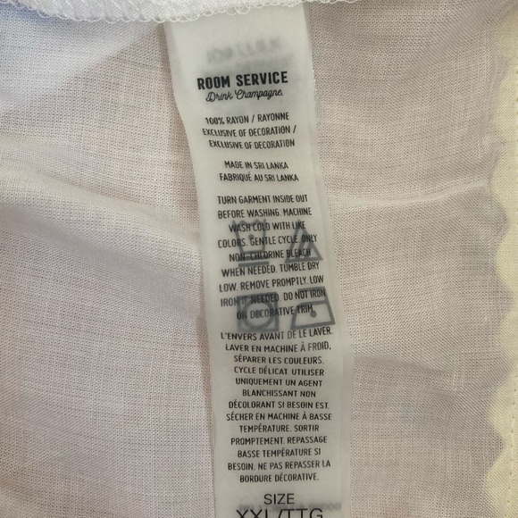 Room Service Ric Rac Trim Nightie Dress NWT Sleepwear - Picture 8 of 10